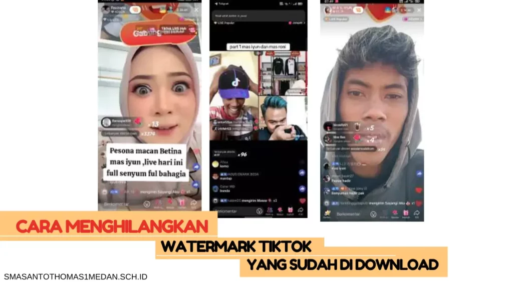 cara menghilangkan watermark tiktok yang sudah di download - smasantothomas1medan.sch.id